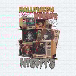 retro halloween horror nights killers png