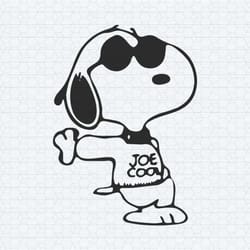 retro snoopy joe cool the peanuts svg