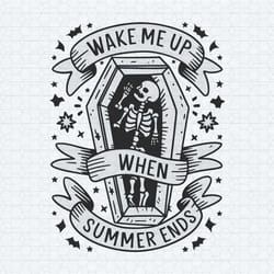 wake me up when summer ends svg