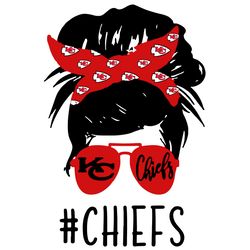 Kansas City Chiefs Bandana SVG Art