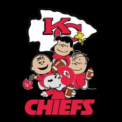 Kansas City Chiefs Snoopy SVG - Peanuts Edition
