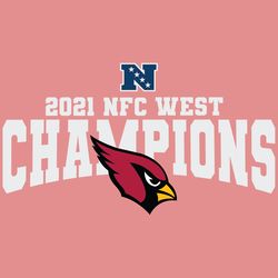 2021 Nfc West Champions Arizona Cardinals SVG