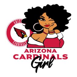 Arizona Cardinals Girls SVG