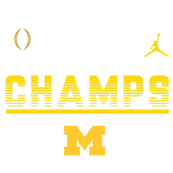 2023 National Champs Michigan Wolverines SVG