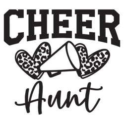 cheer aunt svg leopard glitter cheerleader svg blue glitter leopard heart svg group shirts svg cheer aunt