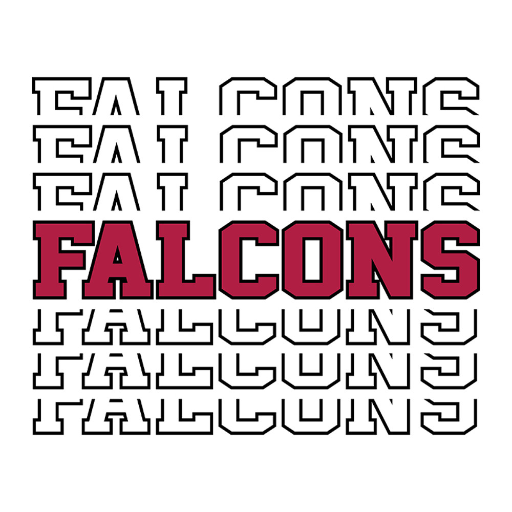 Falcons Mirrored Word SVG Sublimation.jpg