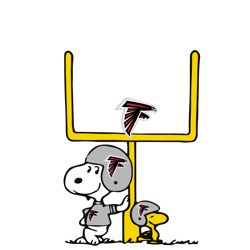 Snoopy Dog In a world full of haters be a Falcons fan svg