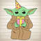 Baby Yoda Birthday SVG PNG Dxf Eps Download Files.jpg