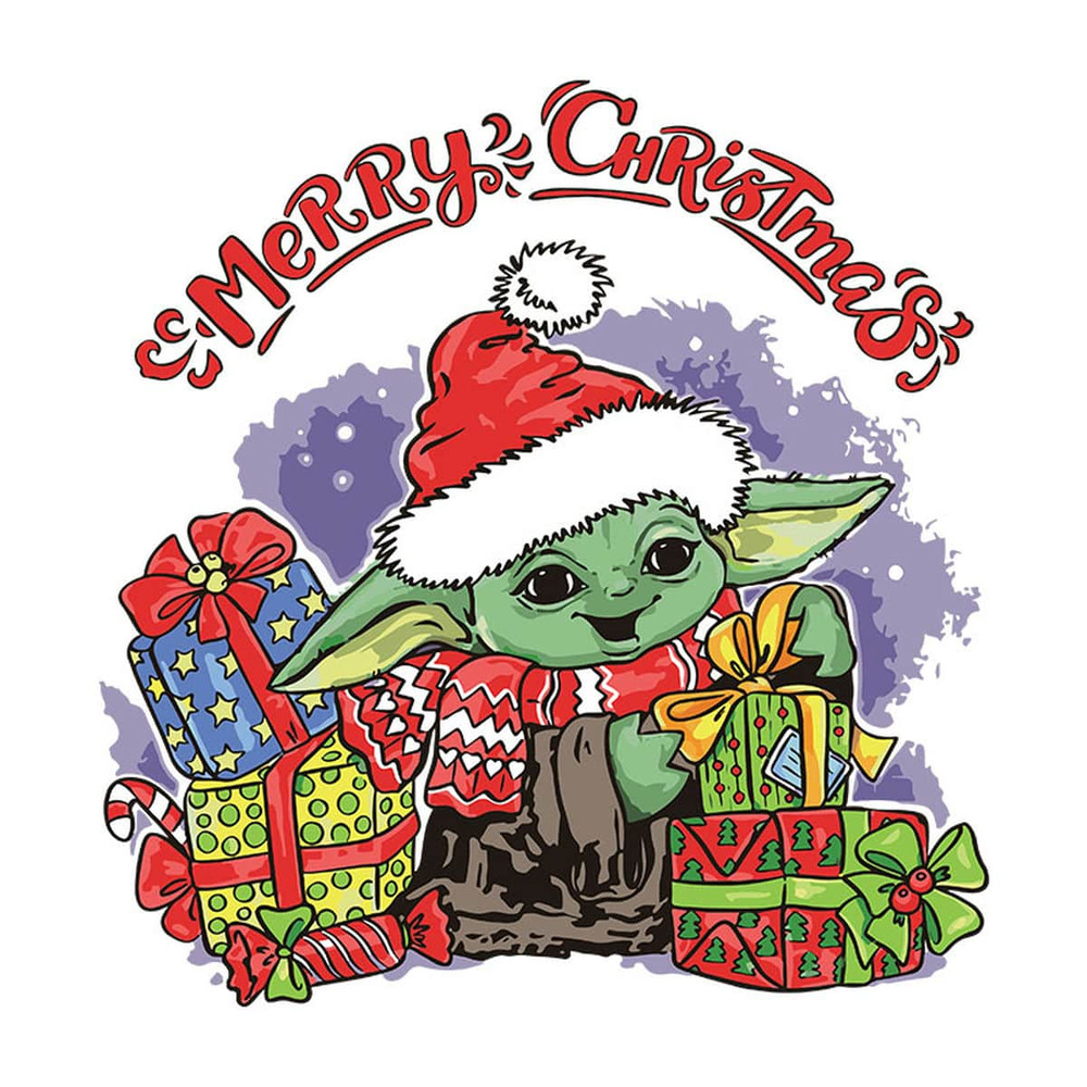 Baby Yoda Gifts Merry Christmas SVG New Year Design.jpg
