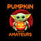 Baby Yoda With Halloween Pumpkin PNG Sublimation Designs.jpg