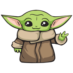 cute baby yoda grogu svg, mandalorian svg, the child characters svg