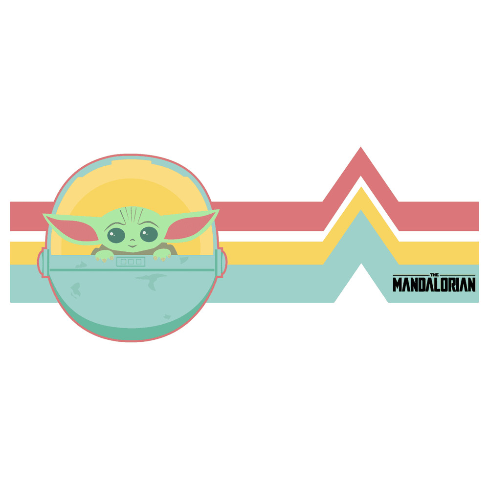 Cute Baby Yoda The Mandalorian Rainbow SVG.png