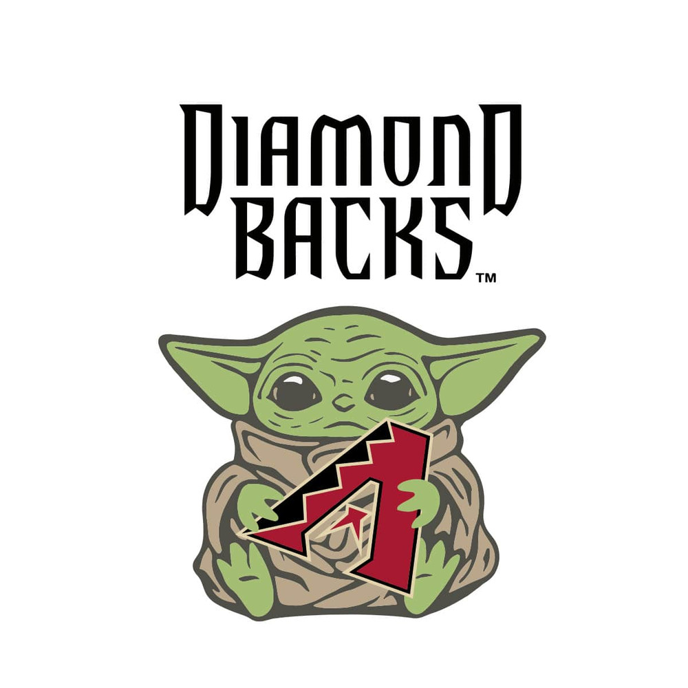 Diamond Backs Baby Yoda Sport Logo Team SVG.jpg