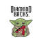 Diamond Backs Baby Yoda Sport Logo Team SVG.jpg
