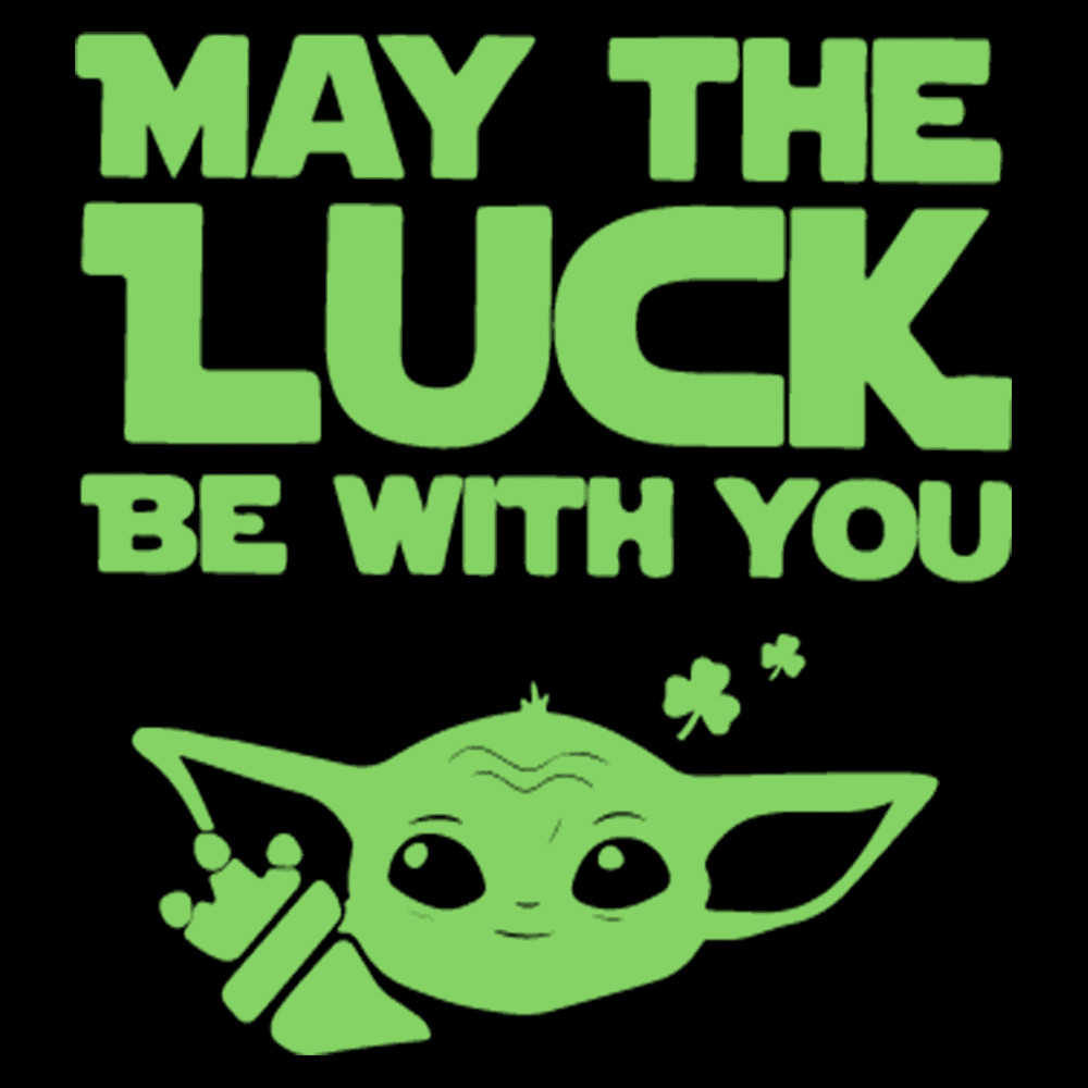 May The Luck Be With You Baby Yoda SVG.png