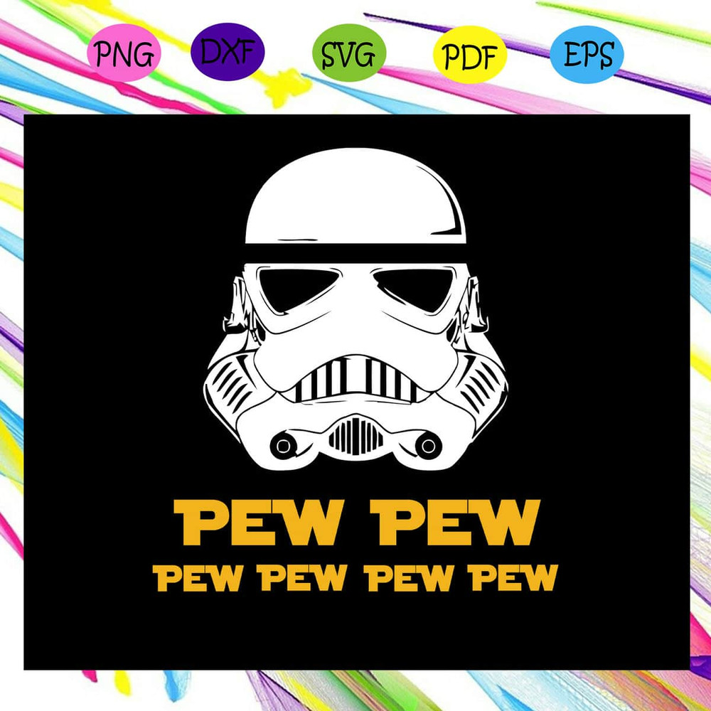 Pew Pew Star Wars Mandalorian Funny SVG For Diy.jpg