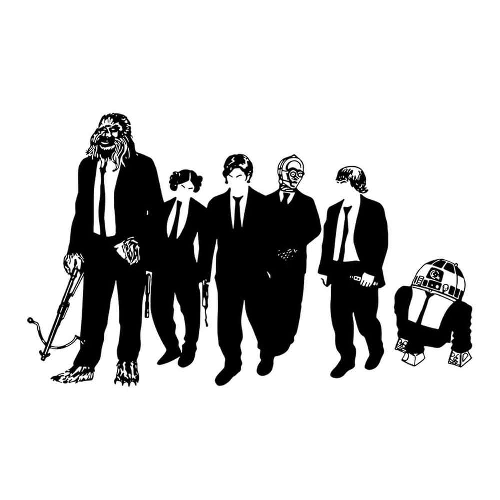 Reservoir Dogs Mashup With The Star Wars Heroes SVG Trending.jpg