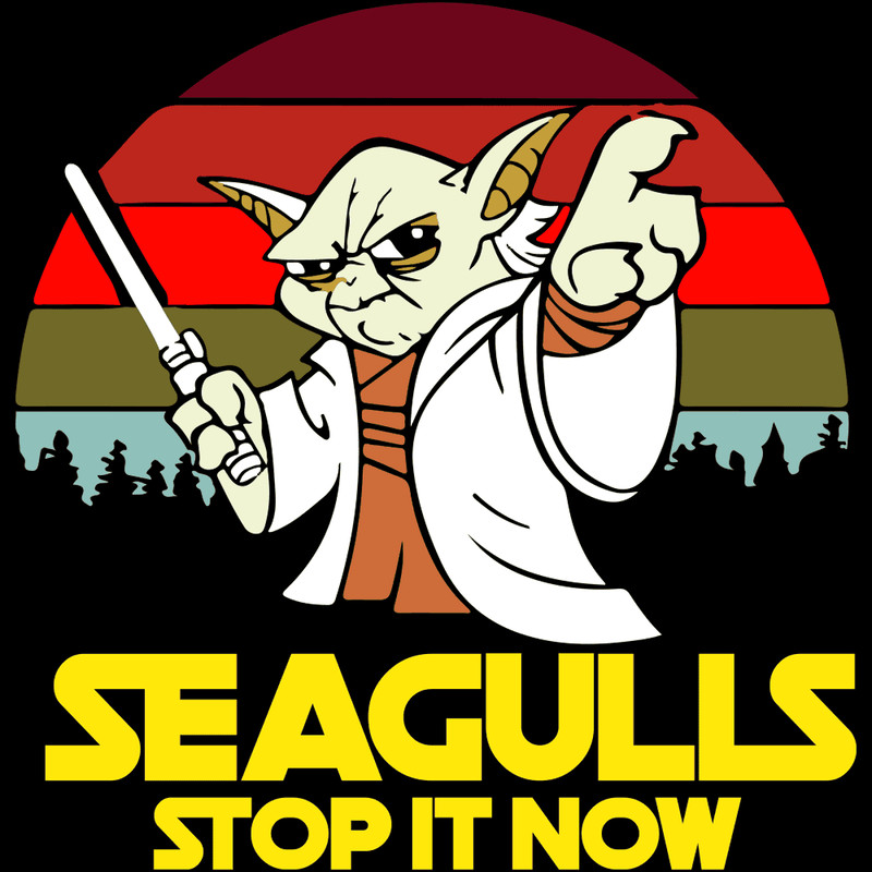 Vintage Retro Seagulls Stop It Now Master Yoda Star Wars SVG.png
