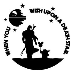 when you wish upon a death star svg