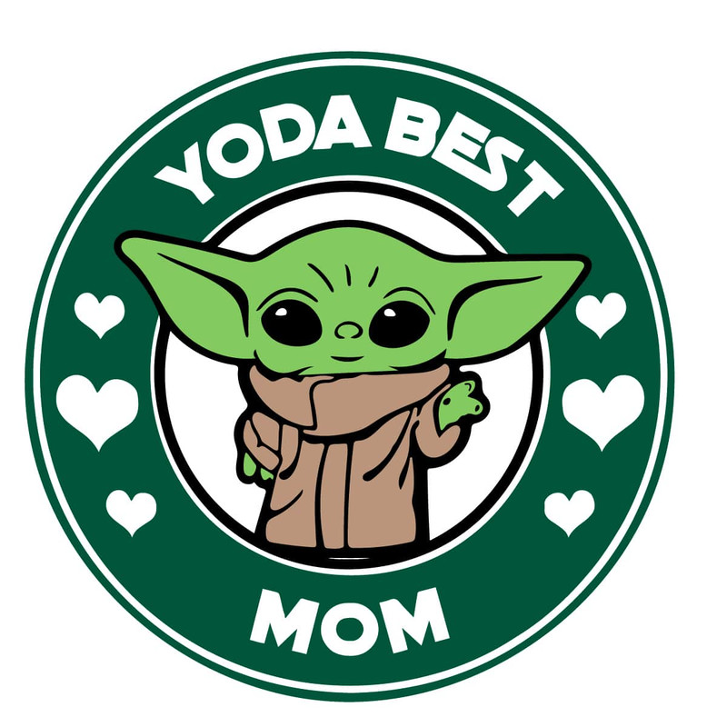 Yoda Best Mom Happy Mother's Day Mom Life SVG.jpg