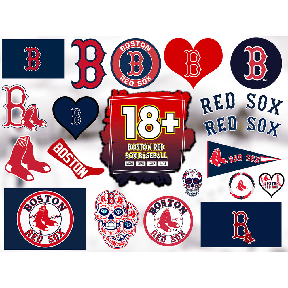 Boston Red Sox Baseball Svg Bundle, Red Sox Logo Svg.png