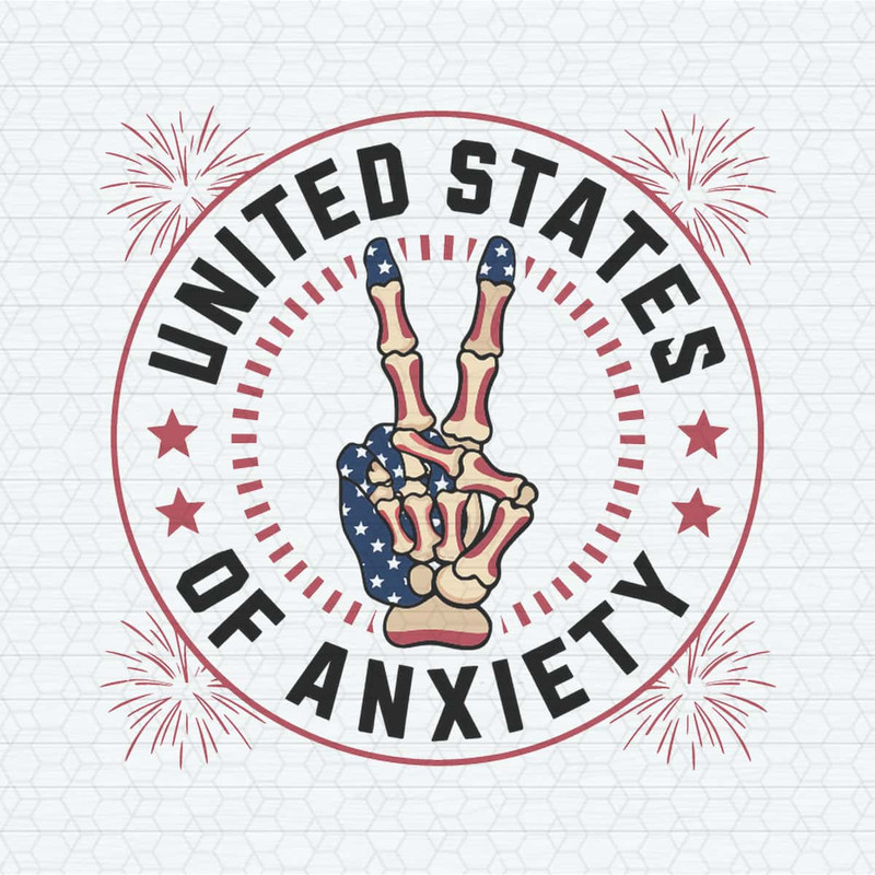 Retro United States Of Anxiety Patriotic Day SVG.jpg