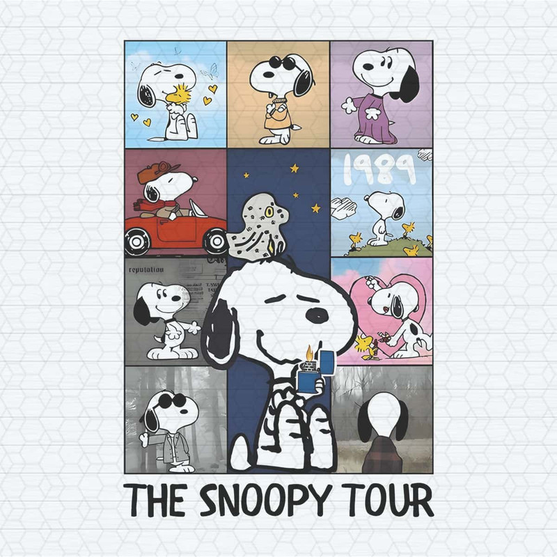 The Snoopy Tour Taylor Swift Eras Tour PNG.jpg