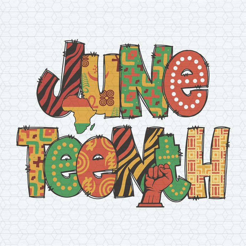 Retro Juneteenth Black Freedom SVG.jpg