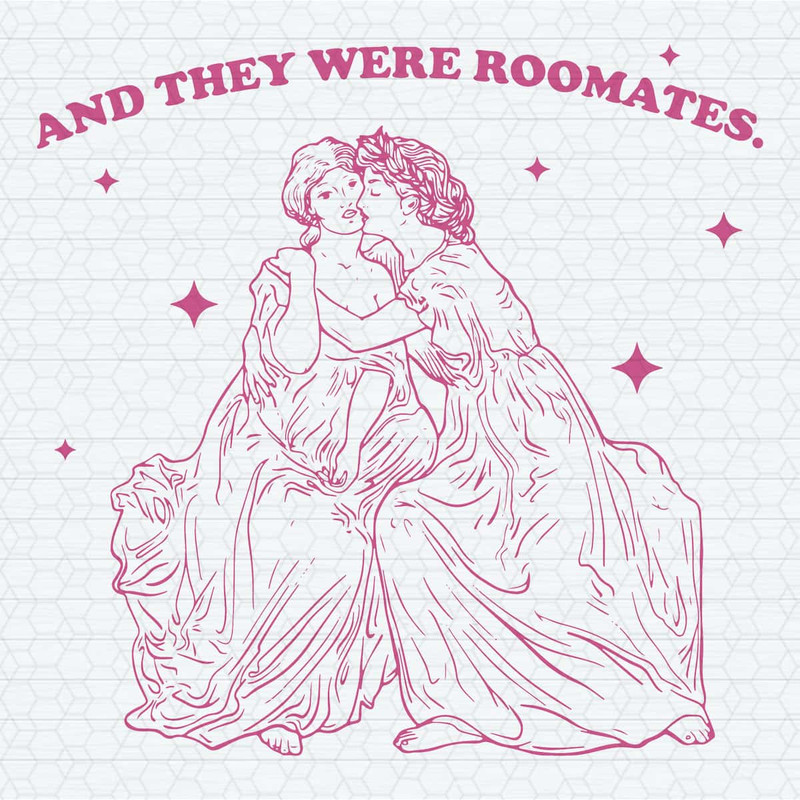 And They Were Roomates Lgbtq Pride SVG.jpg