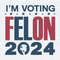 Retro Politics I'm Voting For A Felon 2024 SVG.jpg