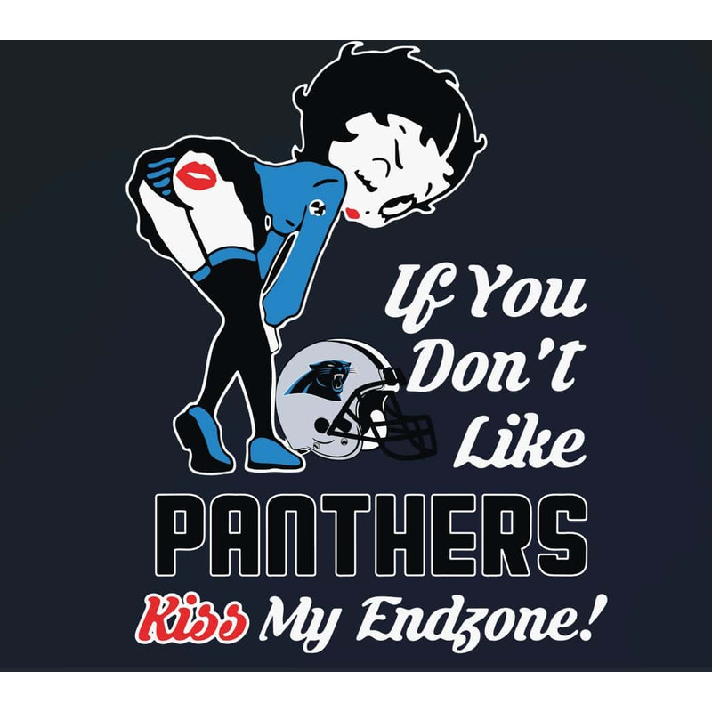 Betty Boop Funny Svg, If You Don't Like Panthers Kiss My Endzone Svg.jpg