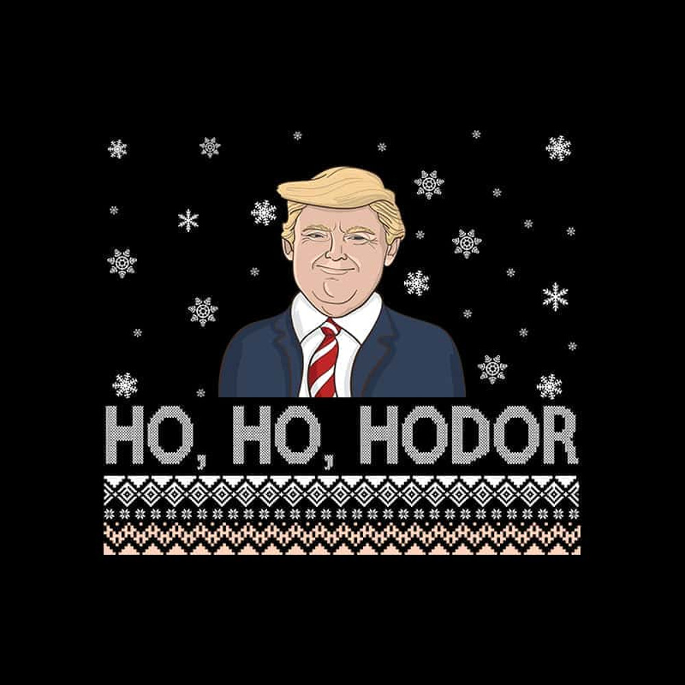 Ho Ho Hodor Donald Trump Christmas SVG Chirstmas Ho Ho Funny SVG.jpg