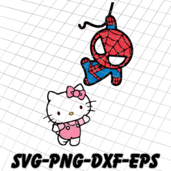 spider-man kitty svg, spider-man svg cut files for cricut, spider man clipart, spiderman svg, hero svg, marvel svg