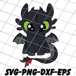 toothless svg / train your dragon svg / dragon toothless svg/ cut files for cricut