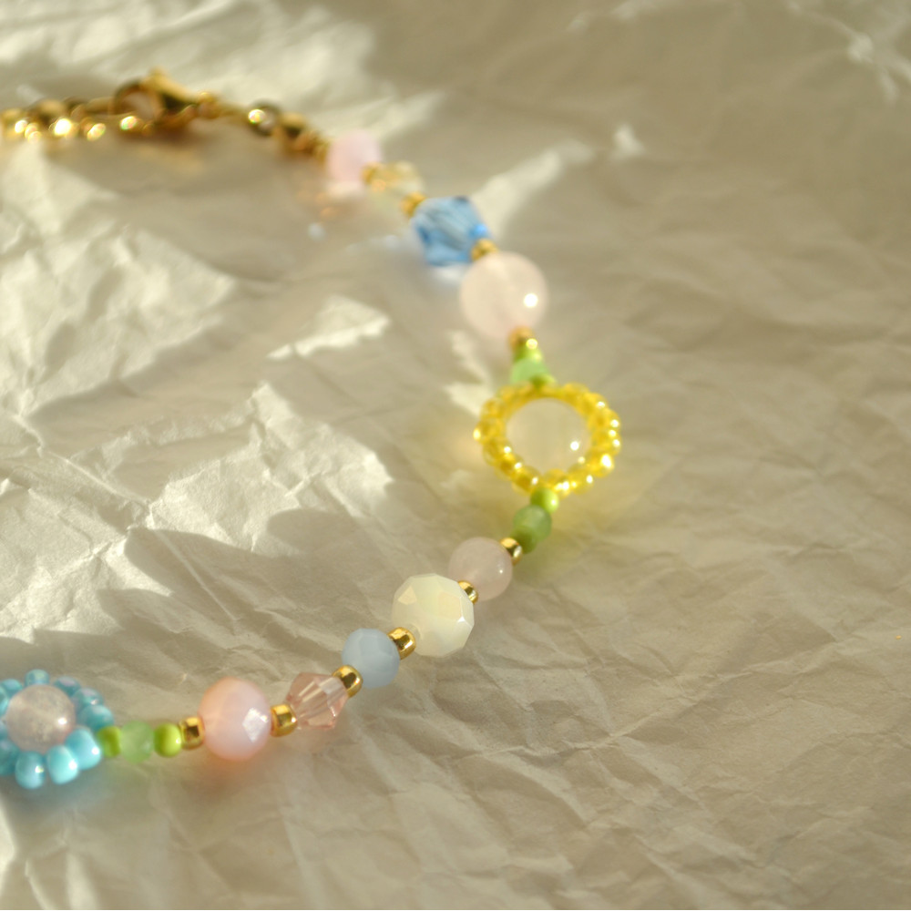 Beaded Bracelet Crystal Bracelet Braided Bracelet Bracelet Handmade Bracelet 1