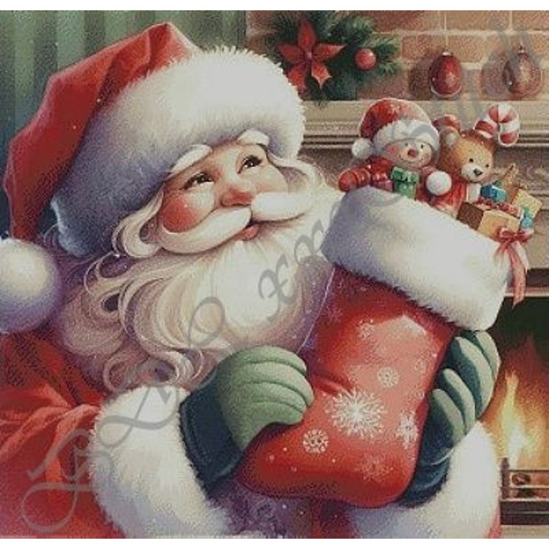 Stocking Stuffer  Exclusive Cross Stitch Pattern  Original Artwork From Designs By Decca 1