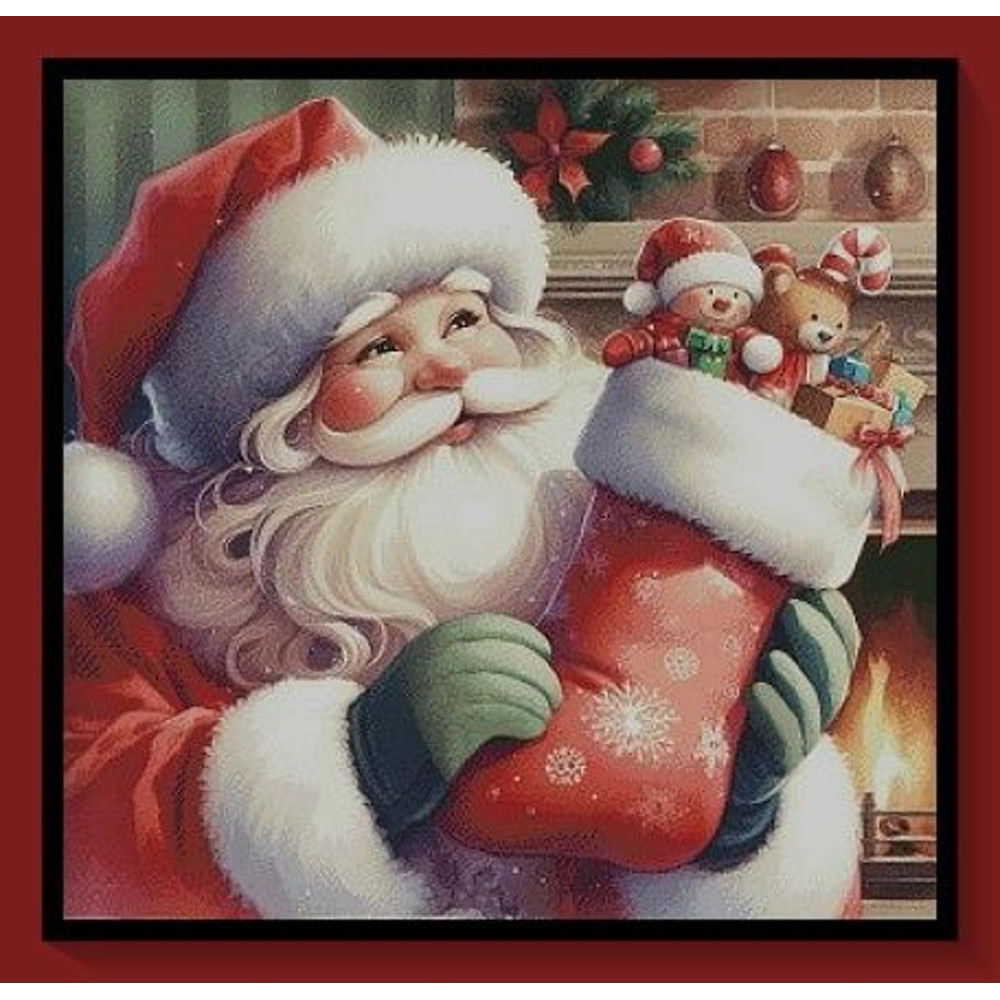 Stocking Stuffer  Exclusive Cross Stitch Pattern  Original Artwork From Designs By Decca 2