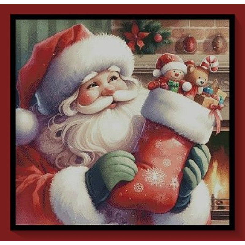 Stocking Stuffer  Exclusive Cross Stitch Pattern  Original Artwork From Designs By Decca 2