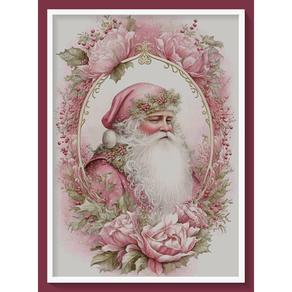 Olde World Santa Cross Stitch Pattern Original Artwork From Sandi K 2