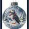 Bauble Animal Collection Puffin Cross Stitch Pattern Original Artwork By Serene Dove 2