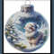 Bauble Animal Collection  Sheep Cross Stitch Pattern  Original Artwork By Serene Dove 2