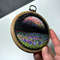 Tiny Space Artwork Embroidered And Needle Felted Milky Way Art 2