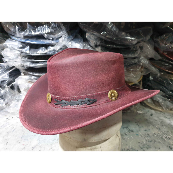 Western Rodeo Crazy Horse Leather Hat (9).jpg