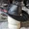 Western Icon Cowboy Ananconda Skin Texture Leather Hat 4