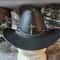 Western Australian Cowboy Outback Black Leather Hat 2