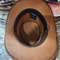 Stag Hunters Brown Leather Cowboy Hat 6