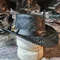 Bushman Style Black Crocodile Leather Outback Hat 5