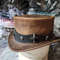 Rough Rider Vintage Leather Steampunk Top Hat 1