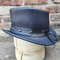 Steampunk Trio Shield Stud Accents Short Top Hat 3