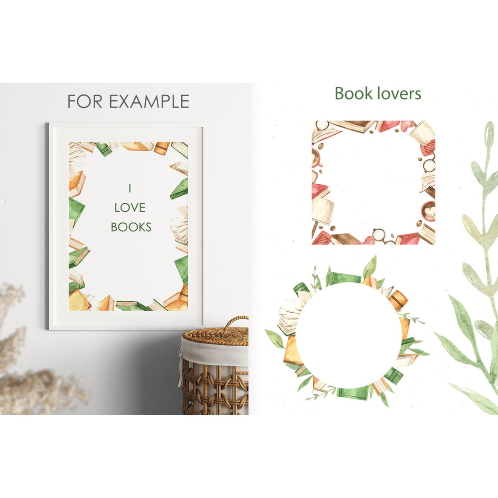Books Watercolor Open Book Bookmark Bookshelf Stack Of Books Education Study Watercolor Clipart Dig 4